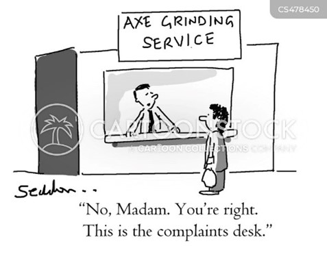 Complaint Departments Cartoons and Comics - funny pictures from CartoonStock